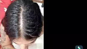 Three sexy latina teens give blowjobs and deepthroats, ending with cumshots on their faces