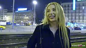 German Scout - First Anal for Teen 18+ Student Marilyn After Party