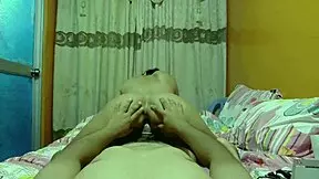 invite my ex over for movies, ends with her riding my cock