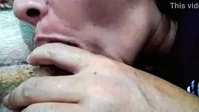 pov teen sucks old guy's cock for new phone 😏