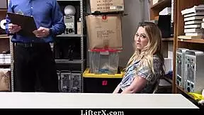 Curvy Blonde Punished Hard