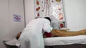 Nurse treats first patient in hospital