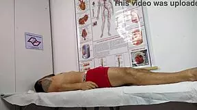 Nurse treats first patient in hospital