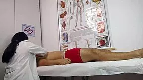 Nurse treats first patient in hospital