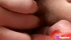 Sapphic Teen 18+s Victoria Von Helkine And Candy Elektra Licking Sweet Treats In Cosplay