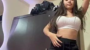 Your Stepdaughter Teases with a Slow, Seductive Striptease Just for You.