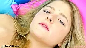 Luminous Blonde Beauty Boldly Shows Her Sexy Body In Casting