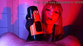 I please him with our new toy and end with a surprise