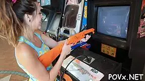 Wow, Tattooed Man Fucks Sexy Nymph With His Cock!