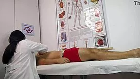 Nurse treats first patient in hospital