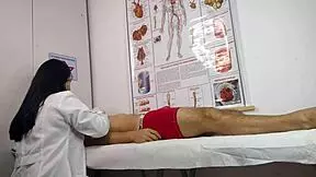 Nurse treats first patient in hospital