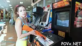 Wow, Tattooed Man Fucks Sexy Nymph With His Cock!