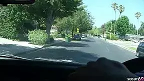 curvy bbw teen with huge saggy tits tricks older guy into banging her