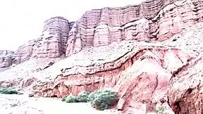 Did you see her deep blowjob with glasses in the canyon