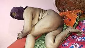Indian wife enjoys first night fucking in hotel with big tits