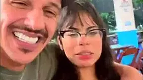 Latina teen dragged home from bar for intense fuck