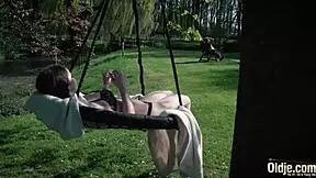 Fat Old Man Licks Young 18+ Pussy