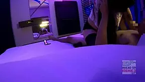 Old Secretary Gets Cum Covered While Fucking in Front of Her Cuckold Husband Part 3