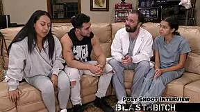 Mia'S Pussy Gets Shocked And Blasted With Cum