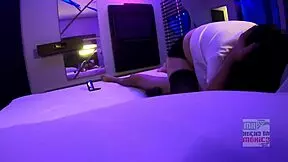 Old Secretary Gets Cum Covered While Fucking in Front of Her Cuckold Husband Part 3