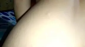 Natural tits bouncing while talking dirty on phone