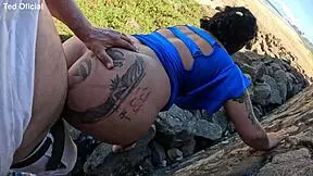 Meduzza Fucks On The Beach In Salvador Publicly.