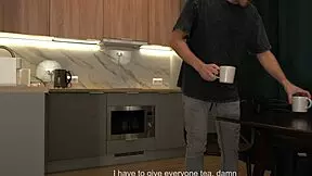 Intense Cheating: Fuck Wife's Skinny Friend Bent Over While She Showers, Deepthroat Sloppy Missionary.