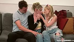 Coco Lovelock and Melody Marks have hardcore sex before the event, she says shyly