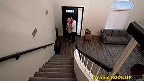 Chloe Amour, arabic teen, on her first blind date, I-I sucked his monster cock, rode him cowgirl, and he fingered my bent over boobs