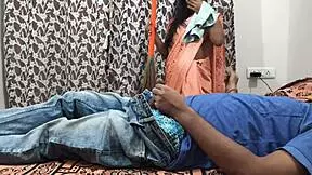 Indian village girl gets fucked hard by owner 😈