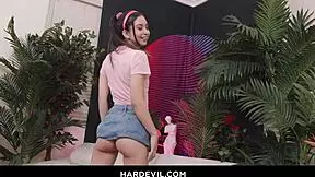 Amber Angel Dominated Drilled With Cunilingus Rimjob Blowjob Cumshot Facial Handjob Deepthroat