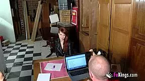 Man, this shy redhead teen kept teasing us through her entire casting!