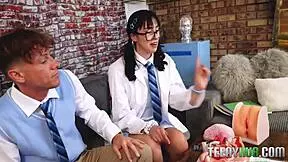 Study Session Turns Into Wild Fuck With Mariana Flores and Rion King