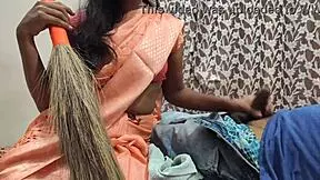 Indian village girl gets fucked hard by owner 😈