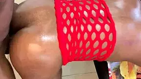 Man, This Nigerian Couple’s Weekend Sex is Fire! Young Girlfriend Rides Hard in Tight Action.