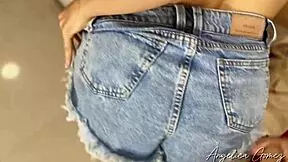 adorable girl needs help from neighbor and ends up wrecking him! 😂