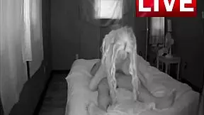 I caught Misty Summers riding for a creampie on cam