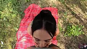 uhh, me pawg teen 18+ suckin’ and fuckin’ in public park... oops!