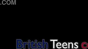 british nurse in stockings gets pussy eaten by neighbor in party fetish orgasm