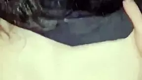 So, Amoosina cums on white ass in airport WC while girlfriend bends over.