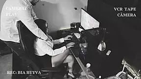 hidden camera shows boss giving secretary a massage, will wife find out?