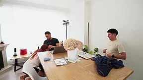 Horny Milf Has Hot Threesome with Two College Students