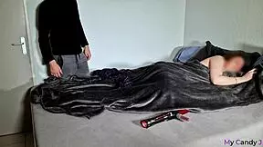 unexpected wrong hole surprise hurts her tight ass