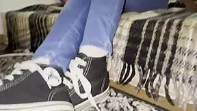 This Homemade Porn Features A Slim Brunette First-Timer