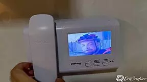 Ordered Food on iFood and Seduced the Delivery Guy, Came Hard!