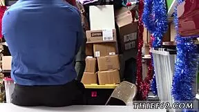 Hey, watch this petite teen bound as a human blowjob machine!