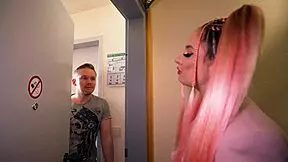 Watch This Nympho Hotel Babe Trick A Guest Into Doggystyle In His Room!