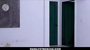 Can stepdad resist his blonde stepdaughter's tight pussy?