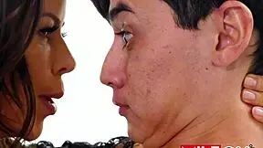 Stunning big tit brunette milf casually seduces teen boy for his huge hard cock. Alexis Fawx and Juan El Caballo Loca star in this hardcore scene