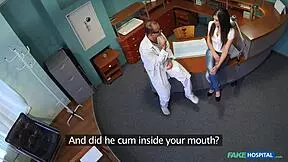 i'm a virgin teen in fake hospital getting fucked by doctor for first time